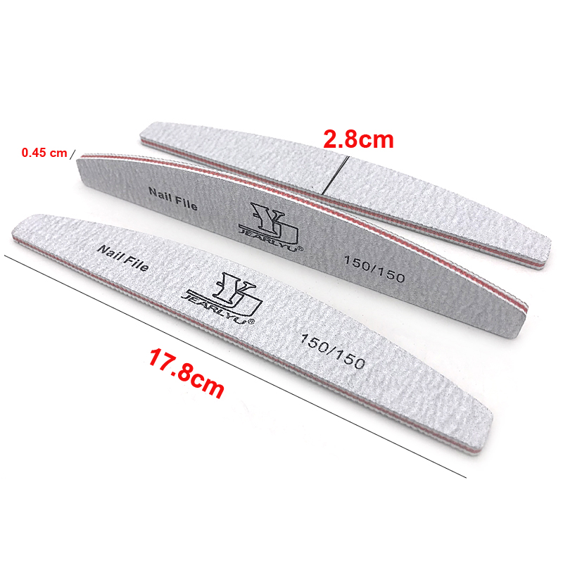 5Pcs/Lot Nail File Mix Color L - Sanding Stick Set ulasan dan harga