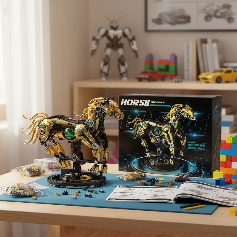 2025 Mechanical Horse Animal B - Model Kit Horse ulasan dan harga