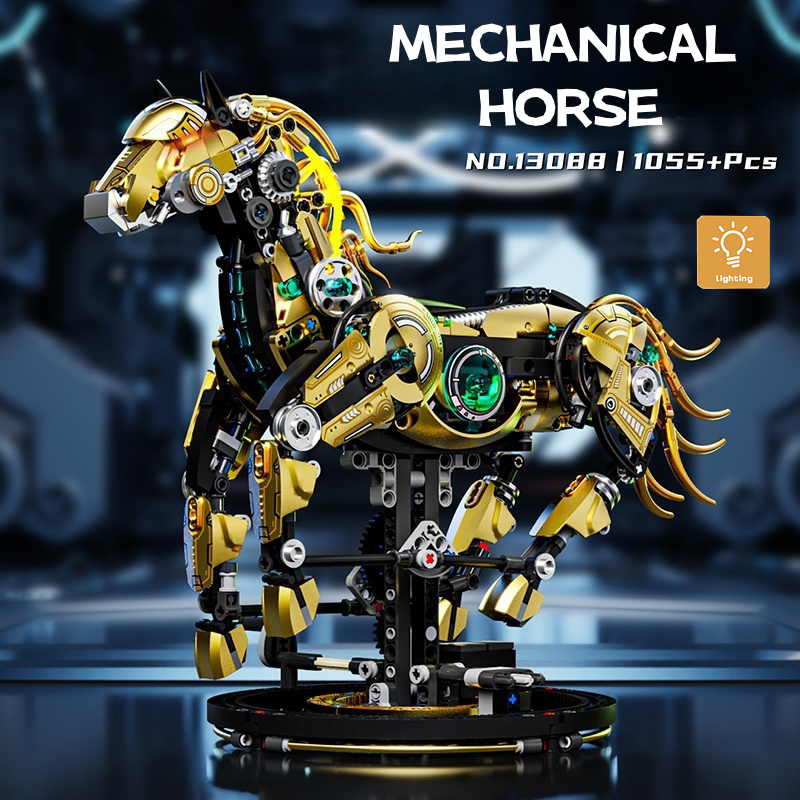 2025 Mechanical Horse Animal B - Model Kit Horse ulasan dan harga