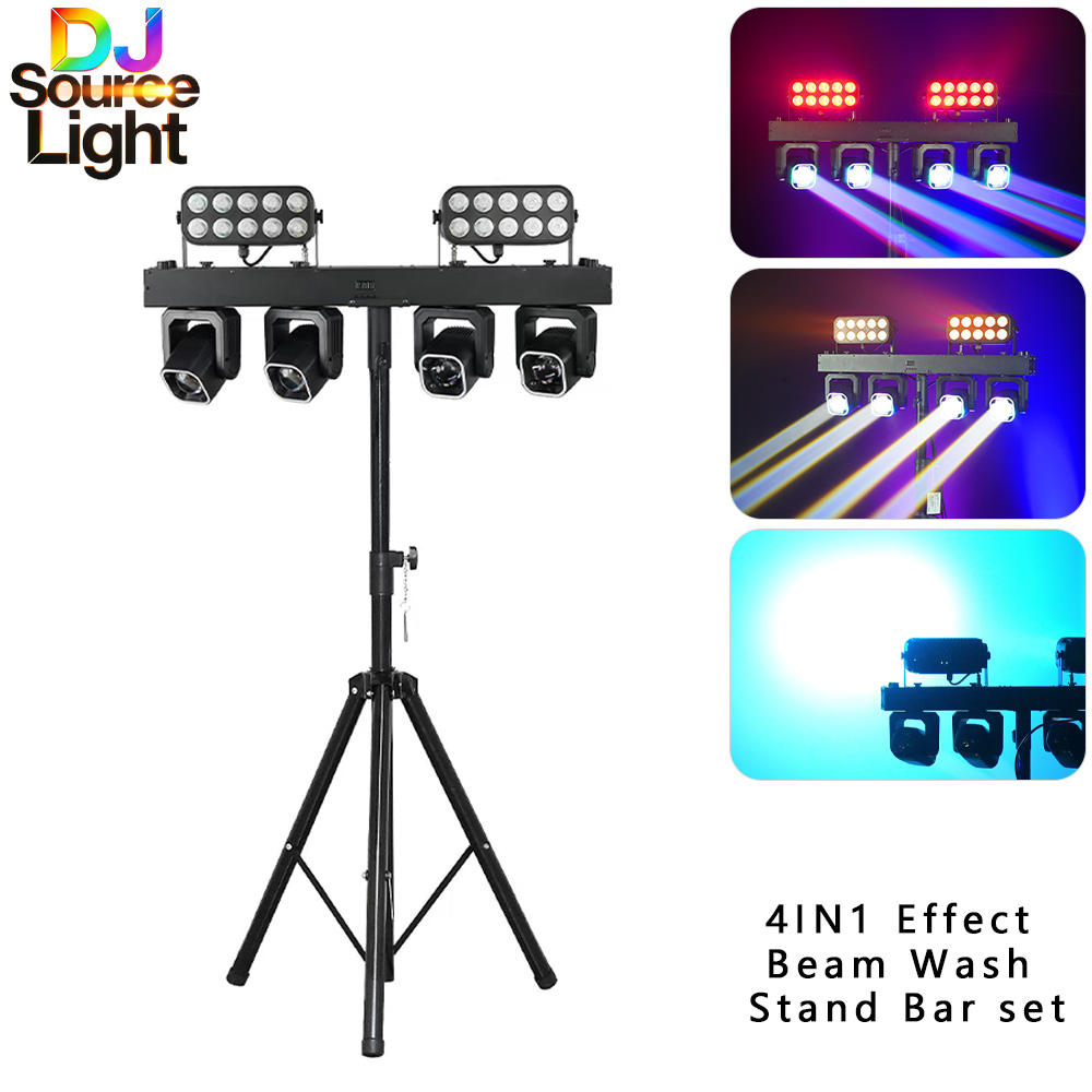Par Set LED RGBW 4in1 4x40W Be - Wash Effect Set ulasan dan harga
