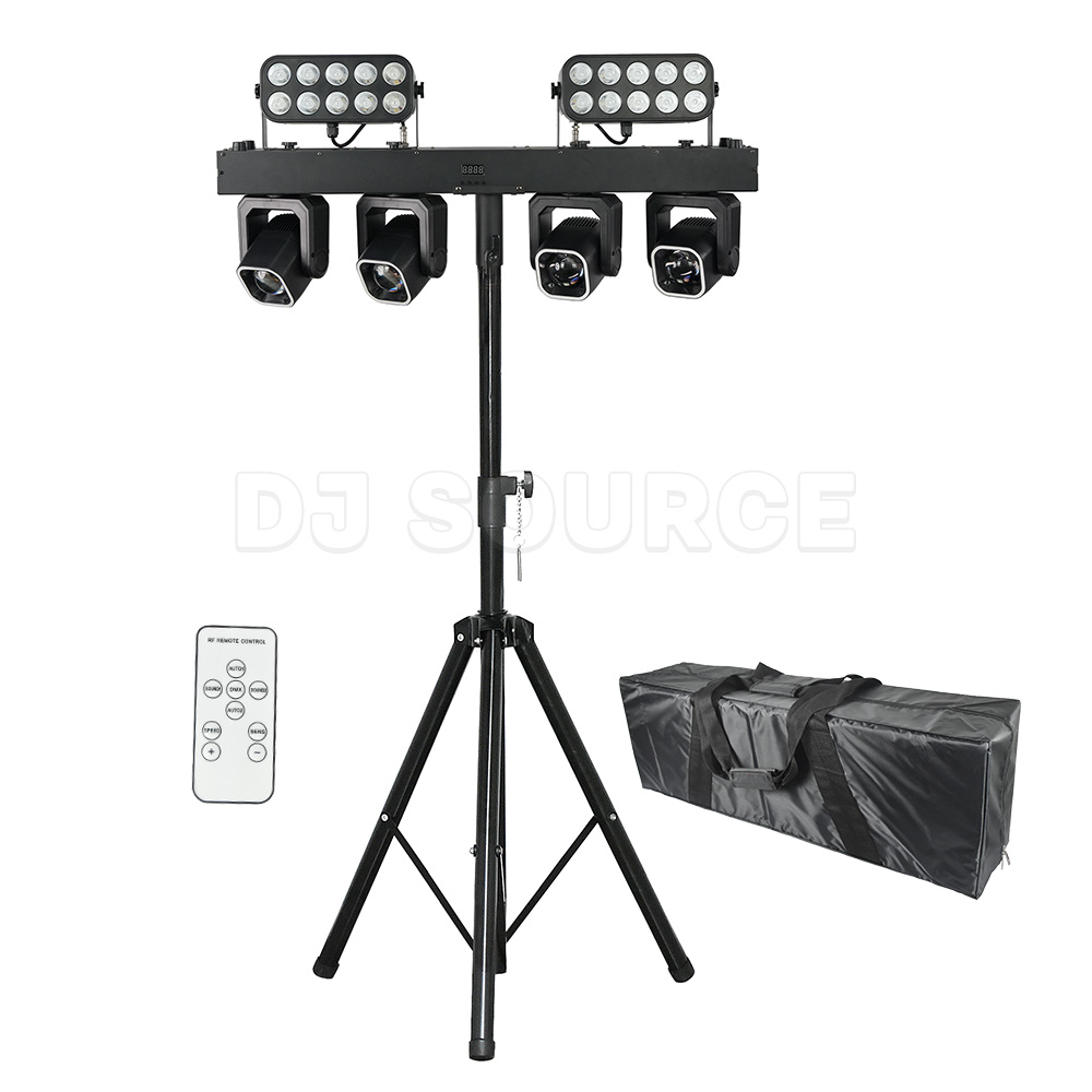 Par Set LED RGBW 4in1 4x40W Be - Wash Effect Set ulasan dan harga