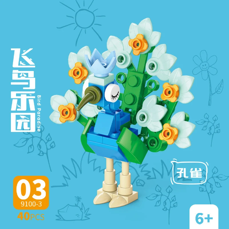 Bricks Animal Bird Paradise Cr - Model Kit Girls ulasan dan harga
