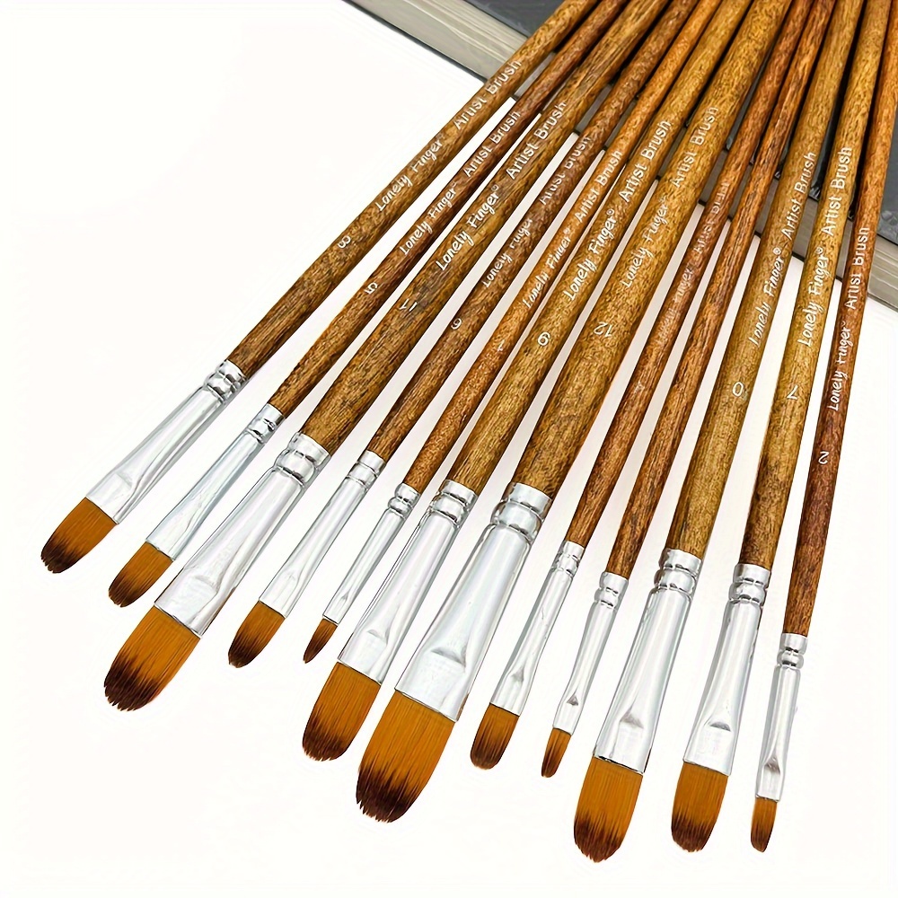 12pcs Professional Artist Filb - Model Kit Acrylic Paint ulasan dan harga