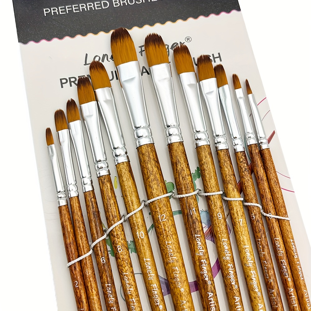 12pcs Professional Artist Filb - Model Kit Acrylic Paint ulasan dan harga