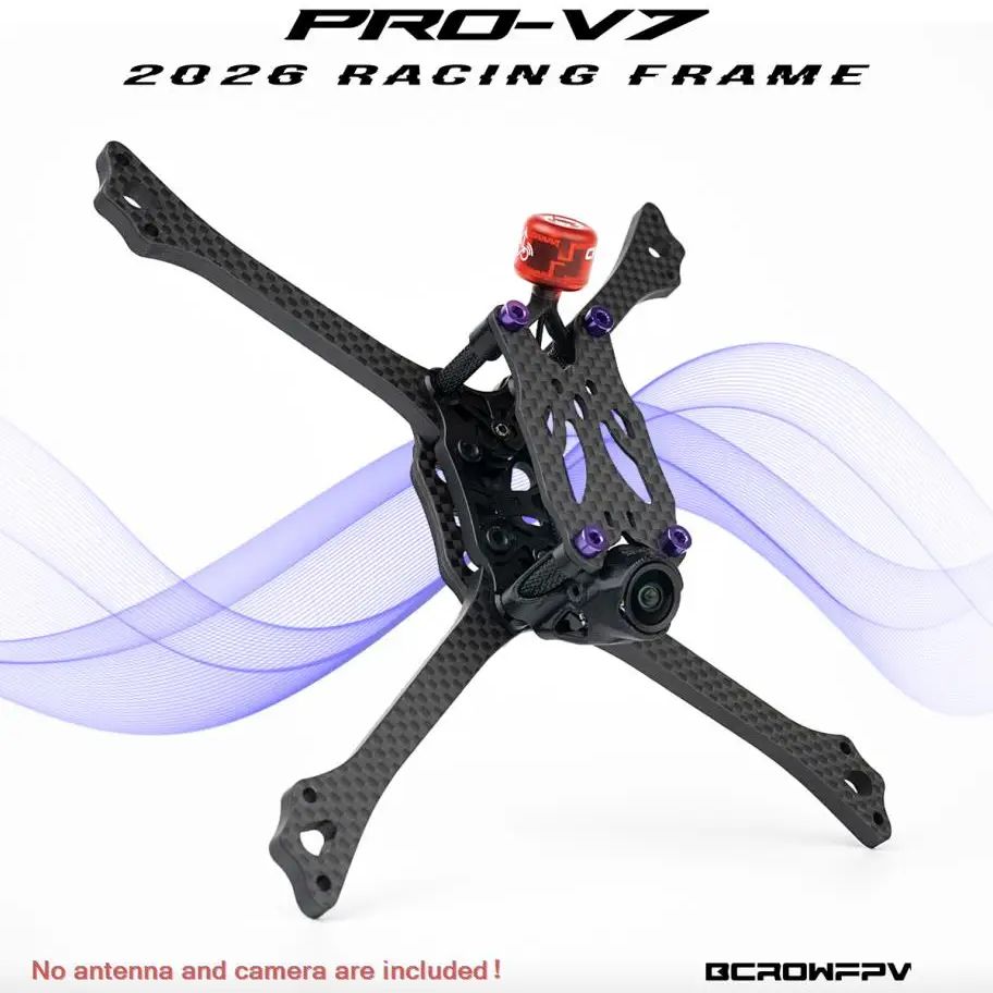 BCROWFPV PRO-V7 Racing Drone F - Model Kit Frame ulasan dan harga