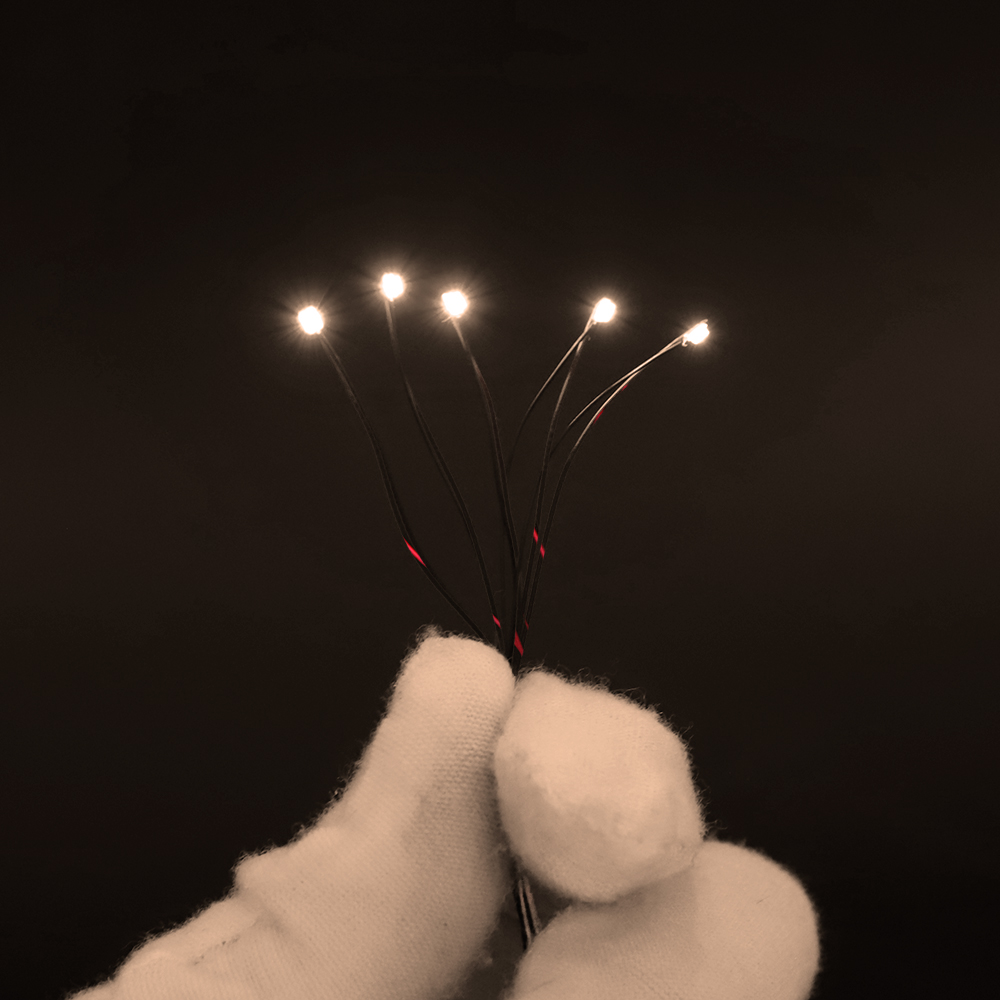10pcs/Set Micro LED Lamp Chips - Model Kit Locomotive ulasan dan harga