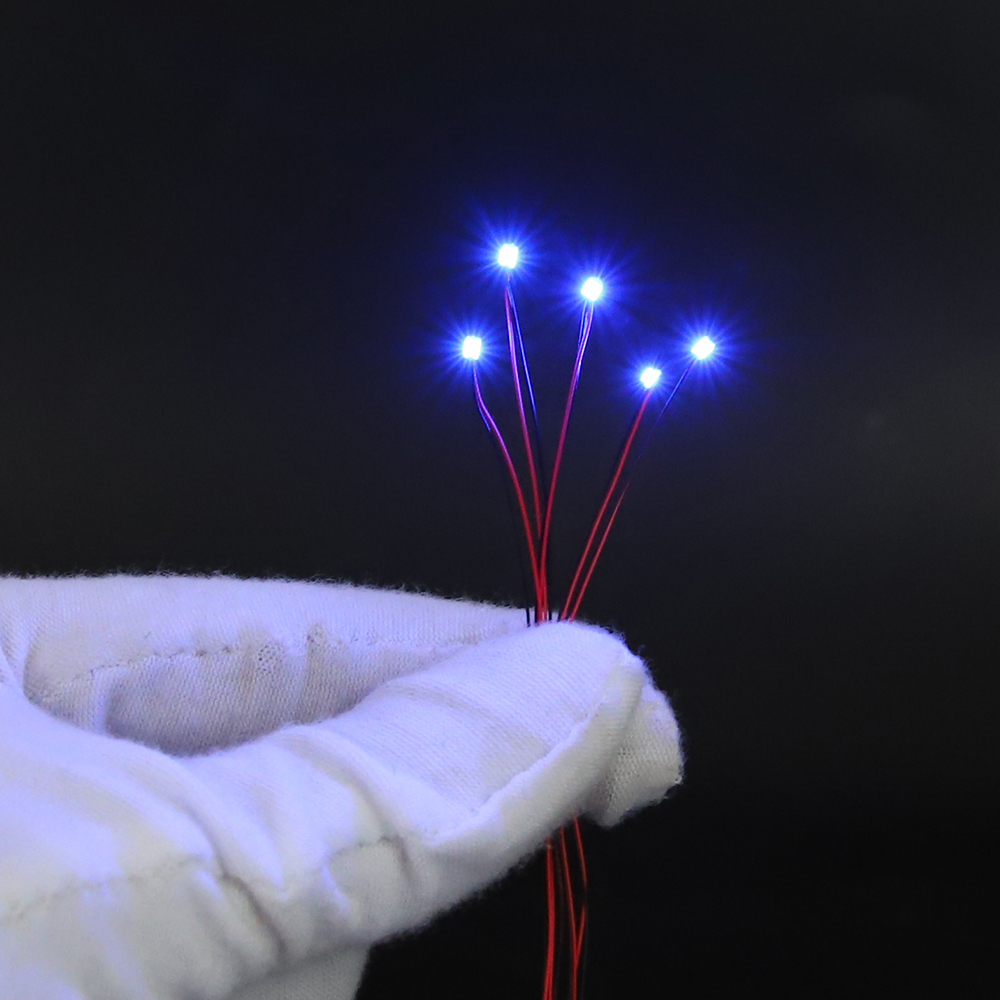 10pcs/Set Micro LED Lamp Chips - Model Kit Locomotive ulasan dan harga