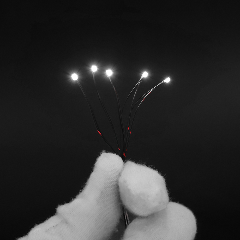10pcs/Set Micro LED Lamp Chips - Model Kit Locomotive ulasan dan harga