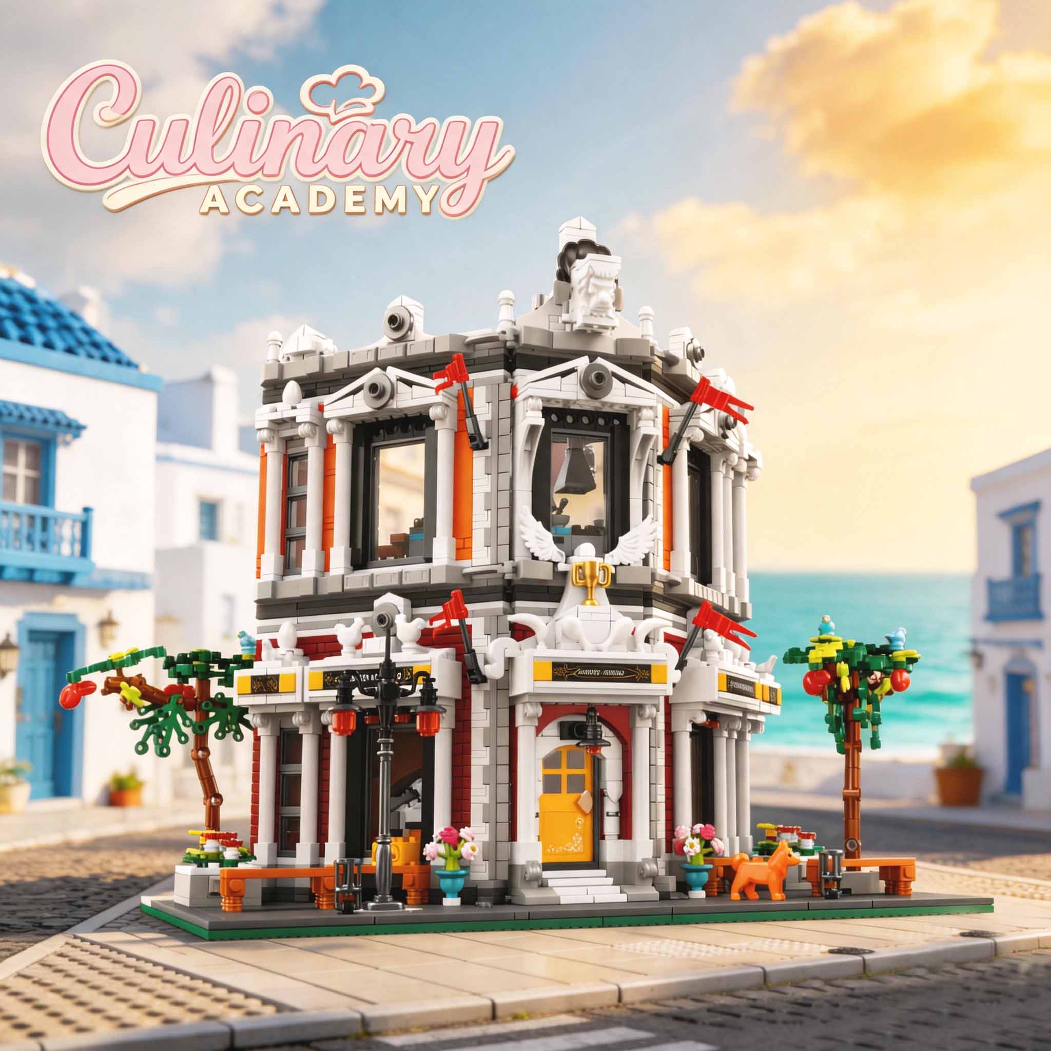 Creative 2743PCS Cooking Acade - Model Kit Academy ulasan dan harga