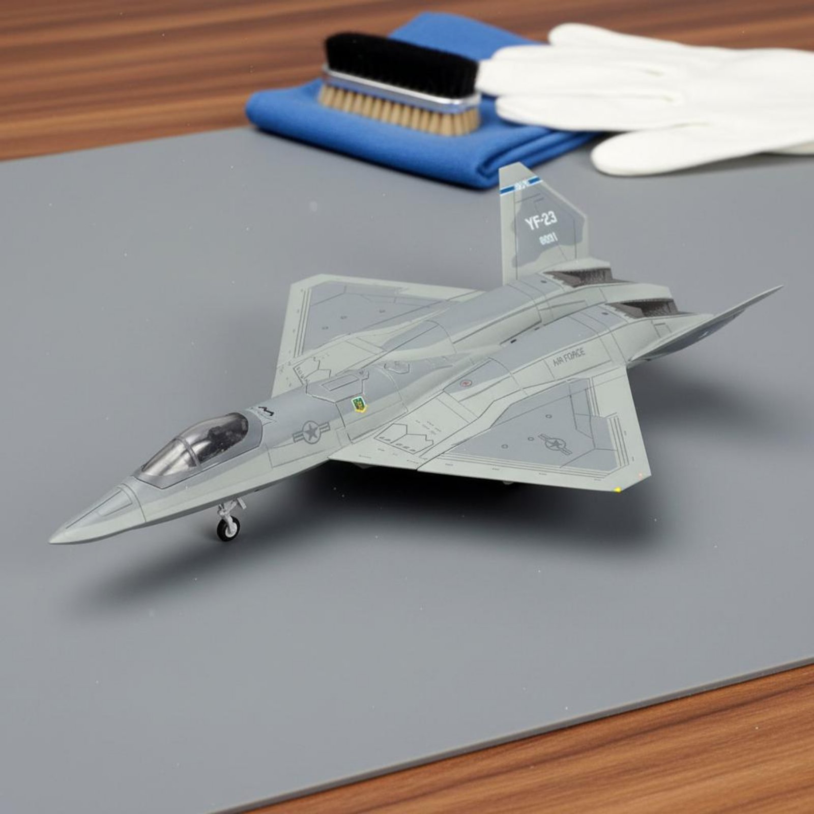 YF-23 Model Plane Glueno-Glue  - Model Kit Glue ulasan dan harga