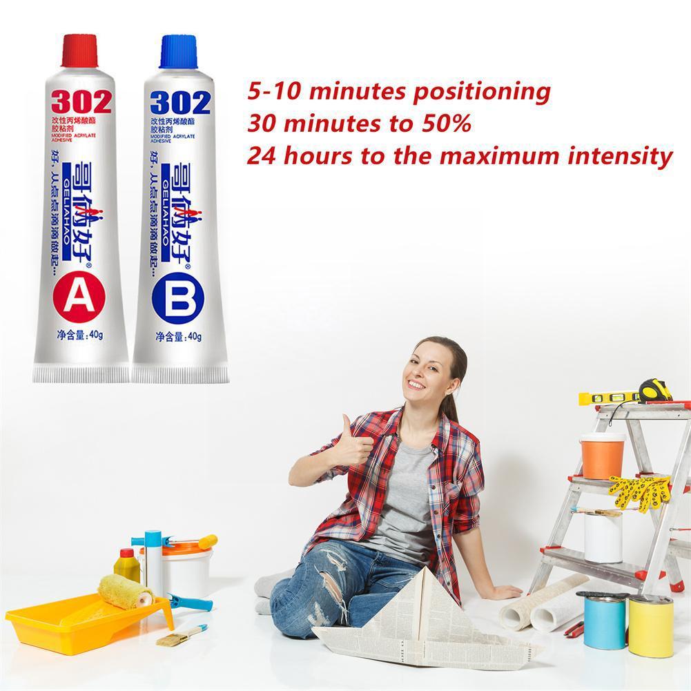 Quick-Drying AB Glue Strong Ad - Model Kit Glue ulasan dan harga