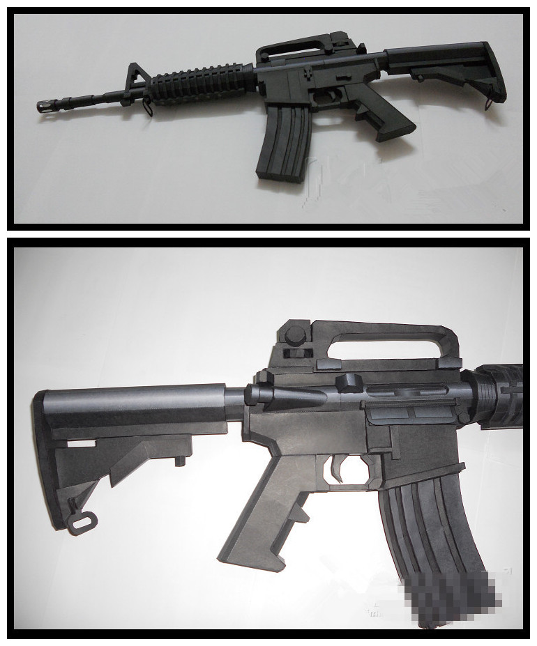 1:1 Lifesize M4A1 Colt Carbine - Model Kit Fantasy ulasan dan harga