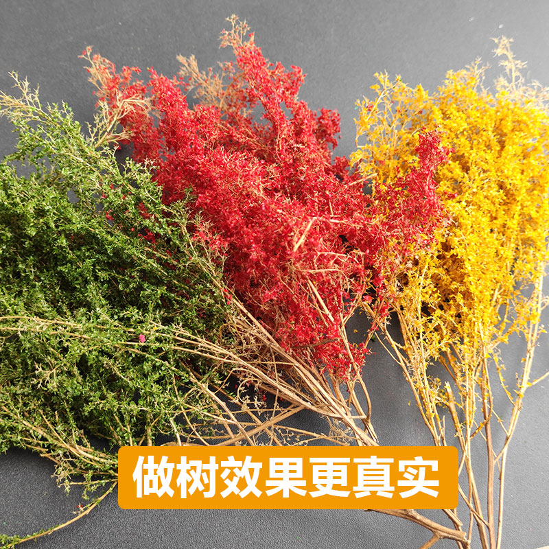 10G/Bag Miniature Tree Leaf Po - Model Kit Locomotive ulasan dan harga