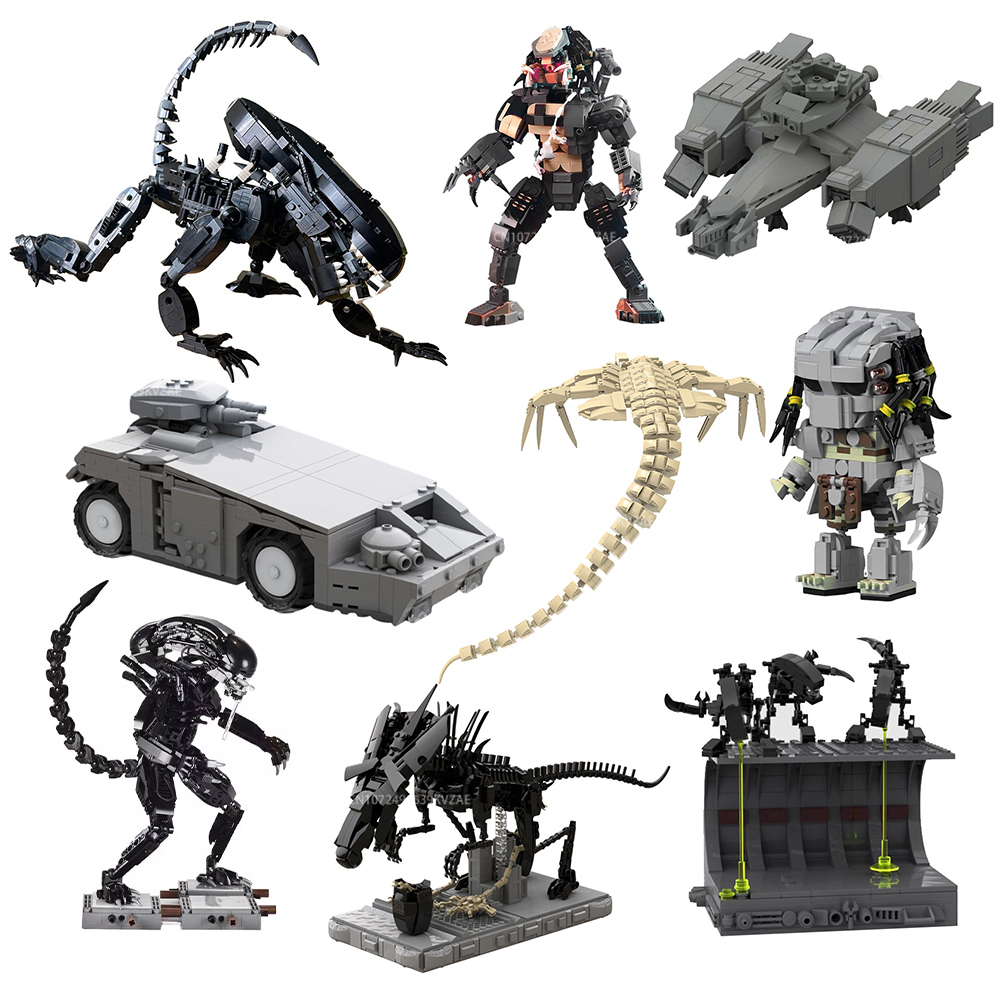 MOC Aliened Monster Building B - Model Kit Ultron ulasan dan harga