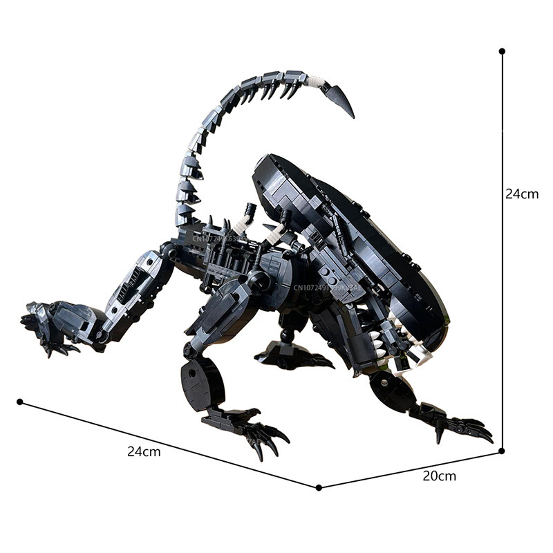 MOC Aliened Monster Building B - Model Kit Ultron ulasan dan harga