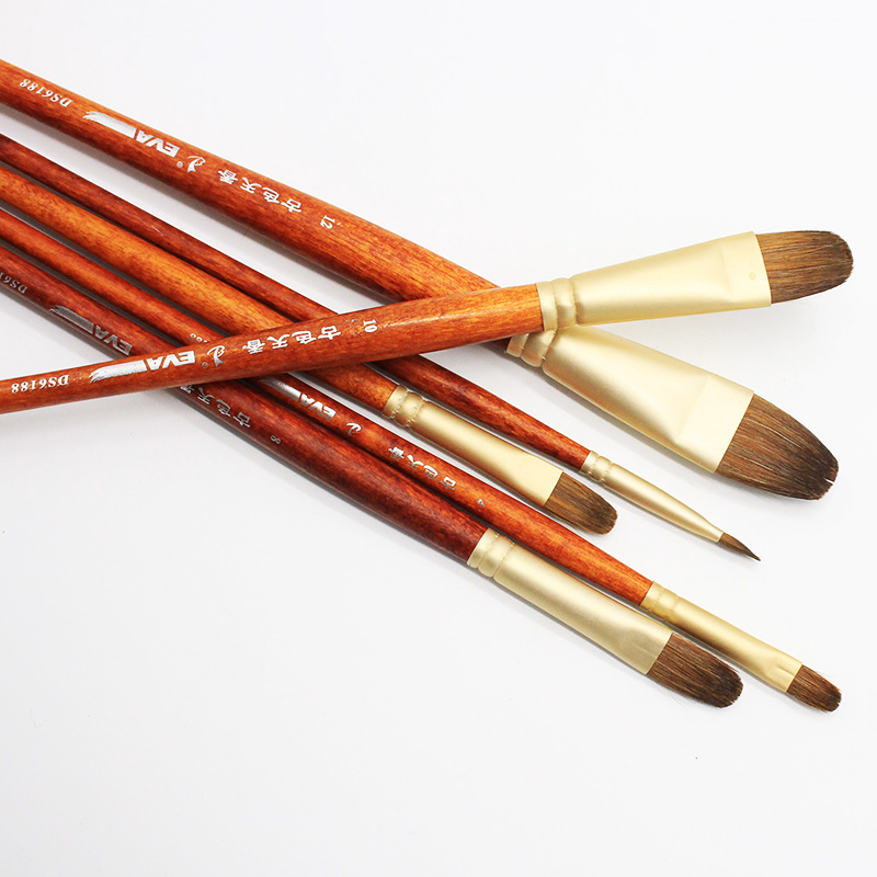 6 pcs set High-grade Hair Weas - Model Kit Acrylic Paint ulasan dan harga