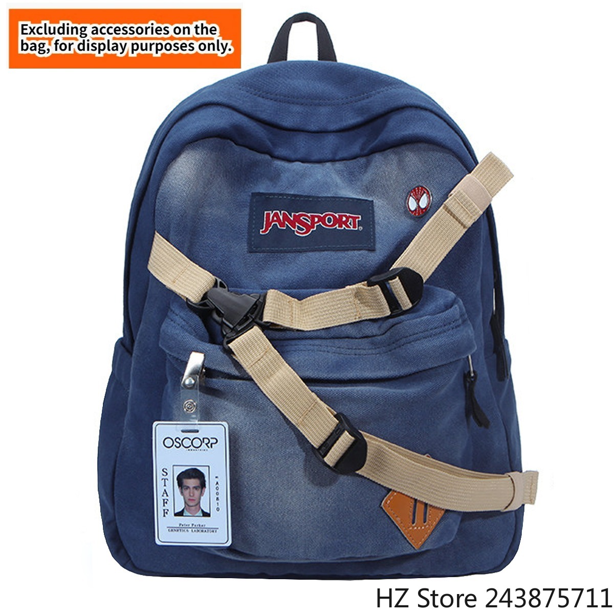 TAMS 2 Spider Denim Backpack B - Model Kit Fantasy ulasan dan harga