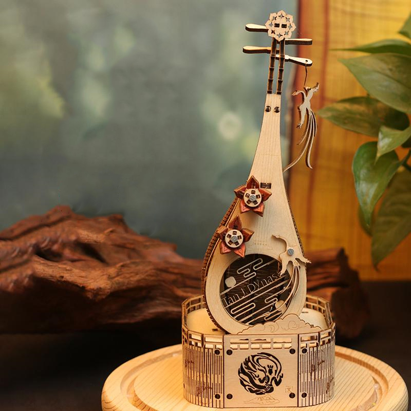 DIY 3D Wooden Puzzle Miniature - Model Kit Glue ulasan dan harga