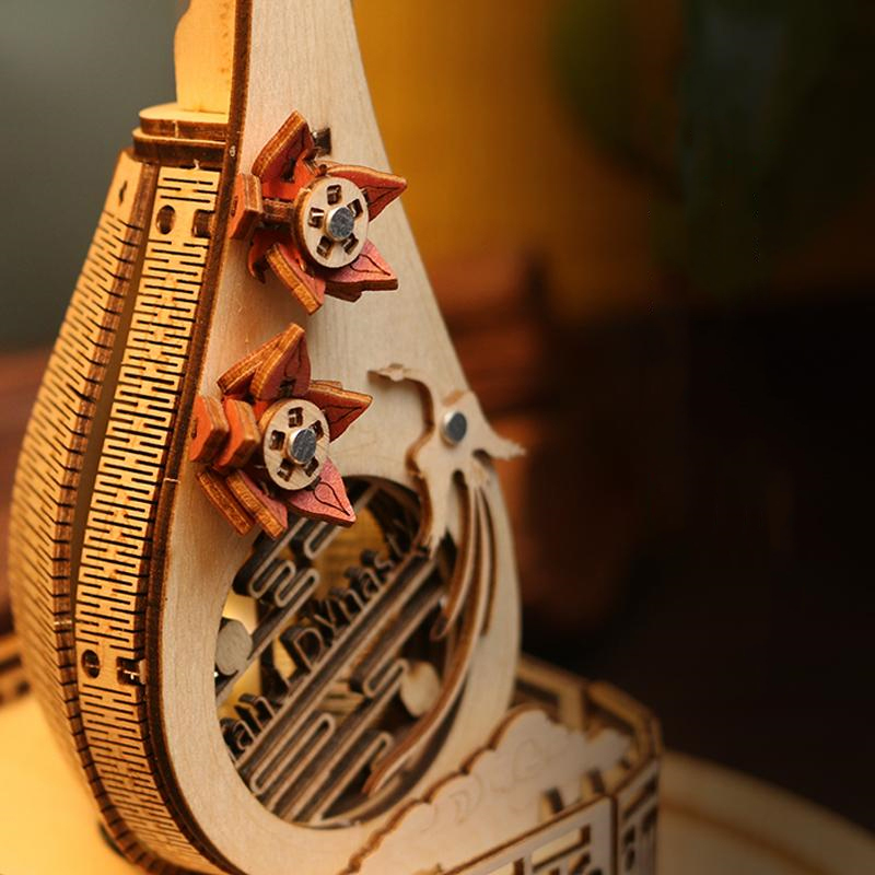 DIY 3D Wooden Puzzle Miniature - Model Kit Glue ulasan dan harga