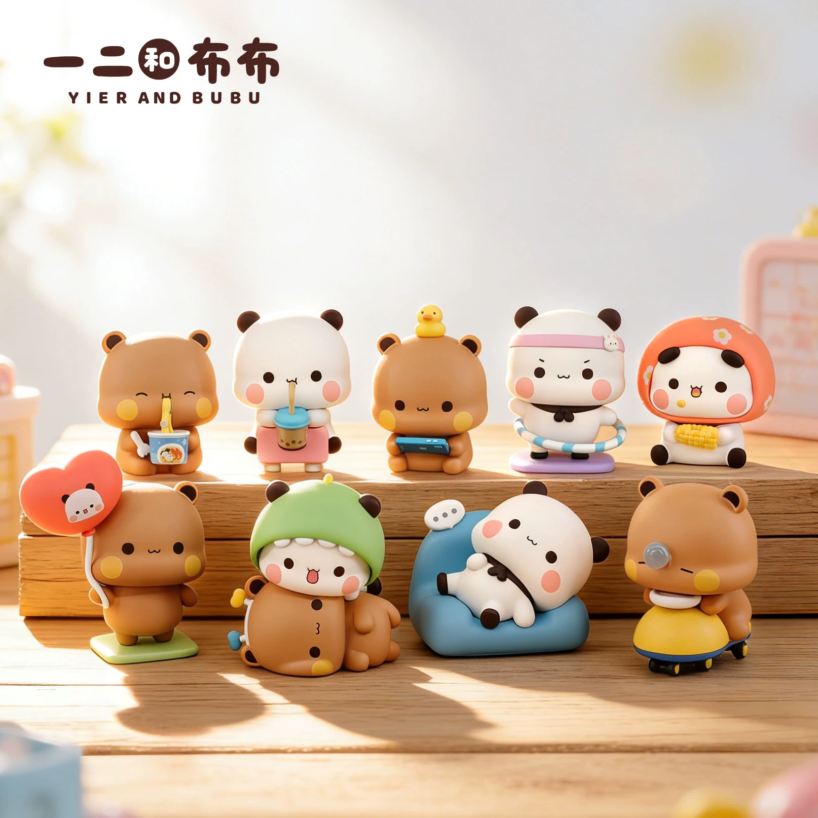 Genuine Dudu And Bubu Blind Bo - Model Kit China ulasan dan harga