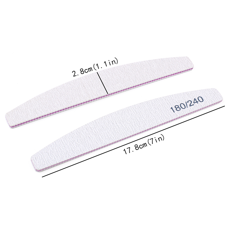 10Pcs Double Sided Nail Files  - Sanding Stick Set ulasan dan harga