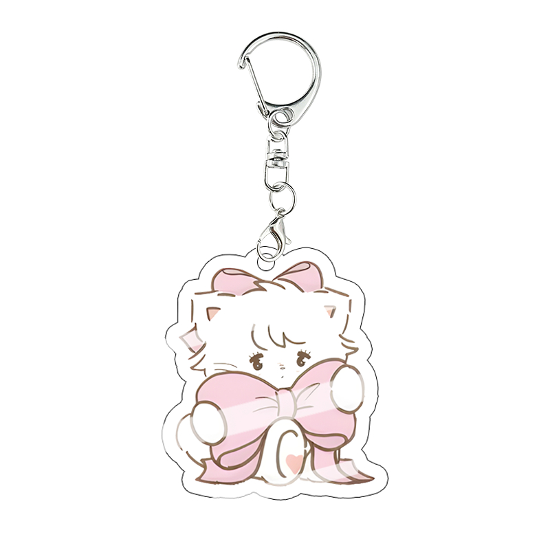 Mikko Kawaii Acrylic Keychain  - Model Kit Girls ulasan dan harga
