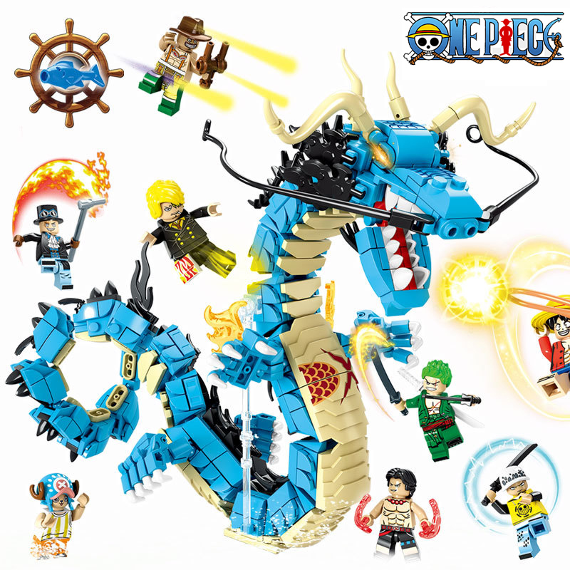 One Piece Building Blocks Blin - Model Kit Luffy ulasan dan harga