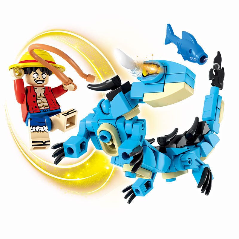 One Piece Building Blocks Blin - Model Kit Luffy ulasan dan harga