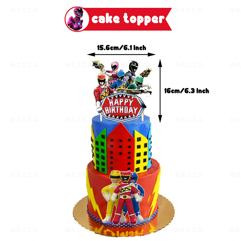 Cartoon-POWER&RANgers Theme Ki - Model Kit Power Rangers ulasan dan harga