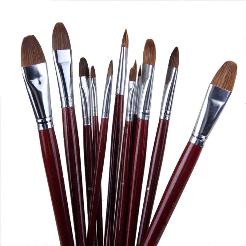6pcs/Set High-grade Weasel Hai - Model Kit Acrylic Paint ulasan dan harga