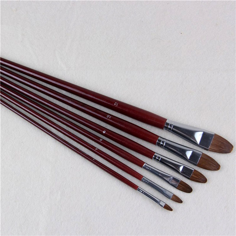 6pcs/Set High-grade Weasel Hai - Model Kit Acrylic Paint ulasan dan harga